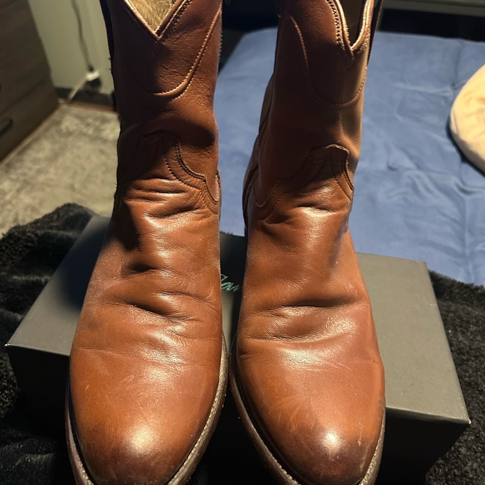 Tecovas Dean zip boots (hazelnut)